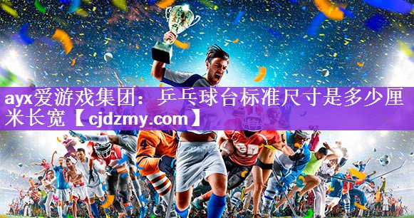 ayx爱游戏集团：乒乓球台标准尺寸是多少厘米长宽